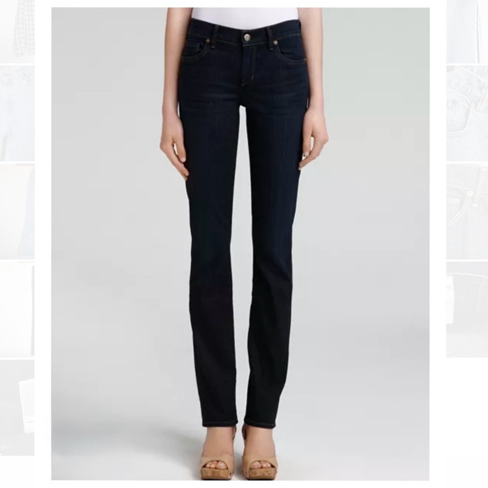 Boot cut Women's Jeans in Dark Indigo